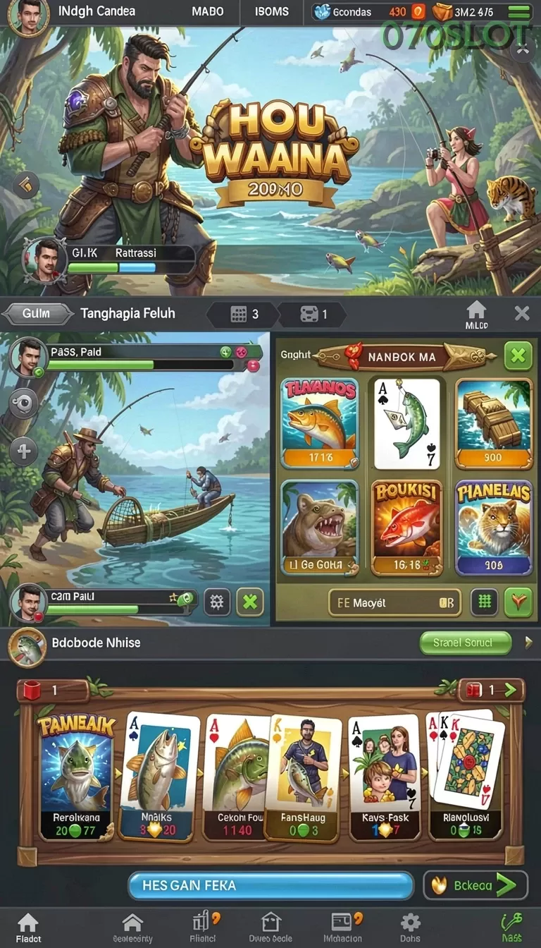 Cuplikan layar QTGAME — aktivitas