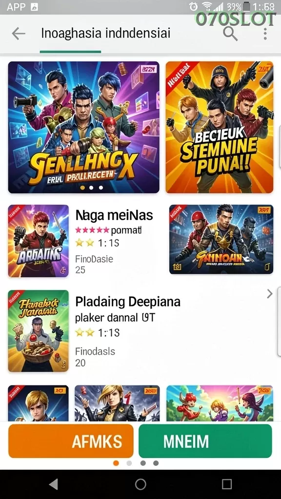 Cuplikan layar QTGAME — pengaturan akun